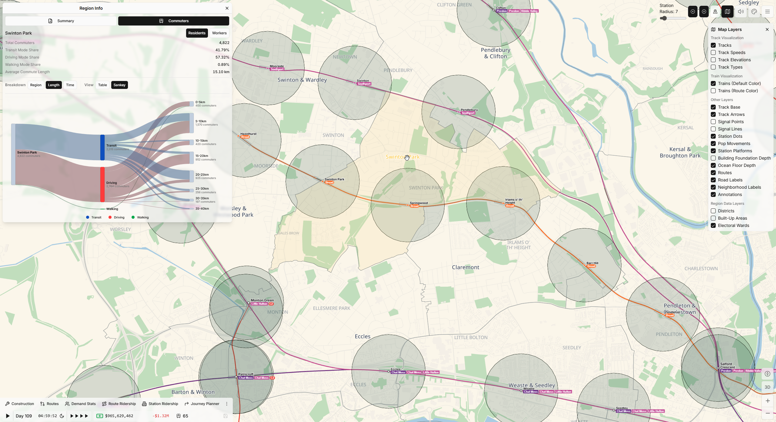 Subway Builder Modded hero background