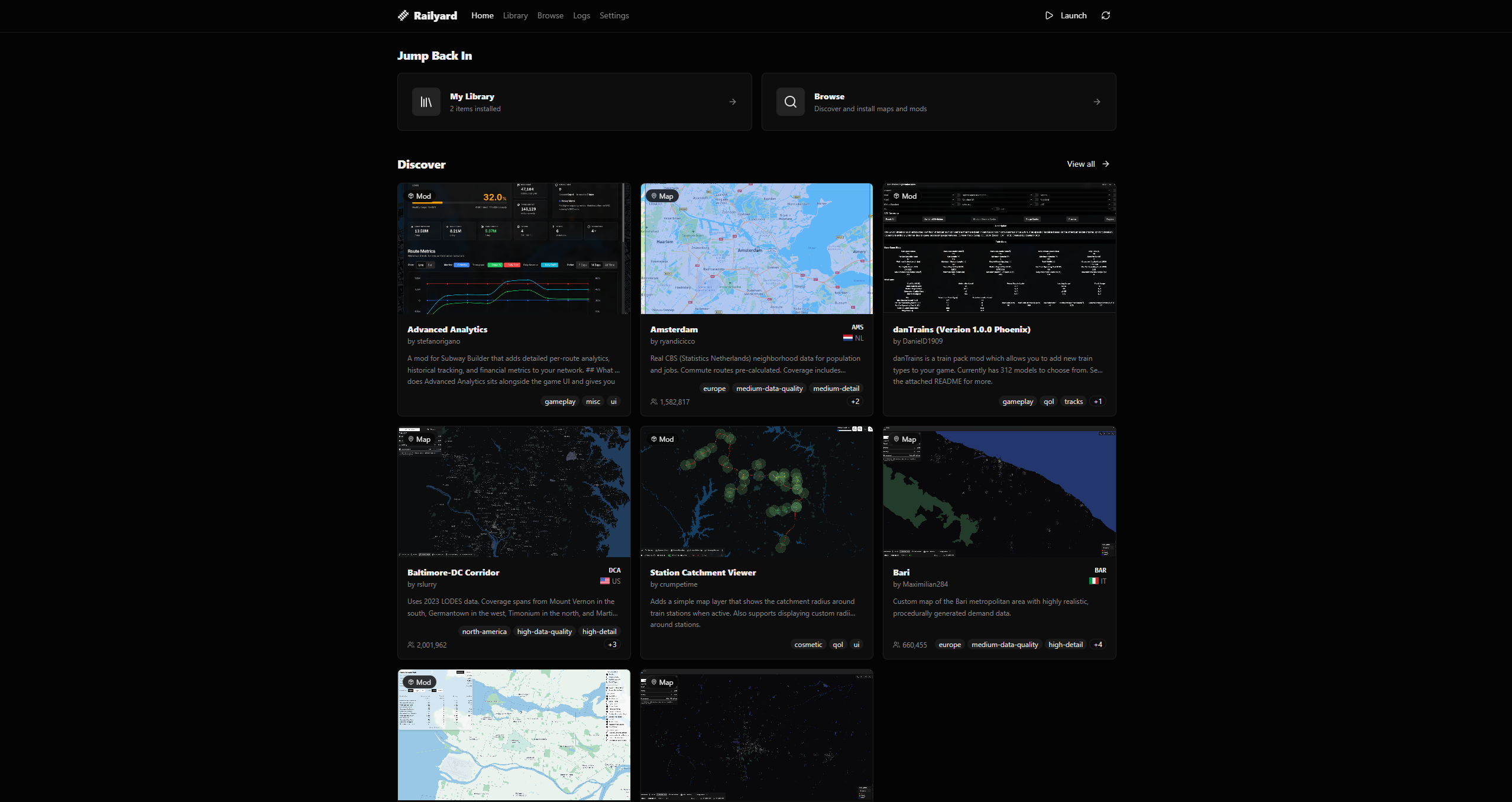 Railyard documentation preview