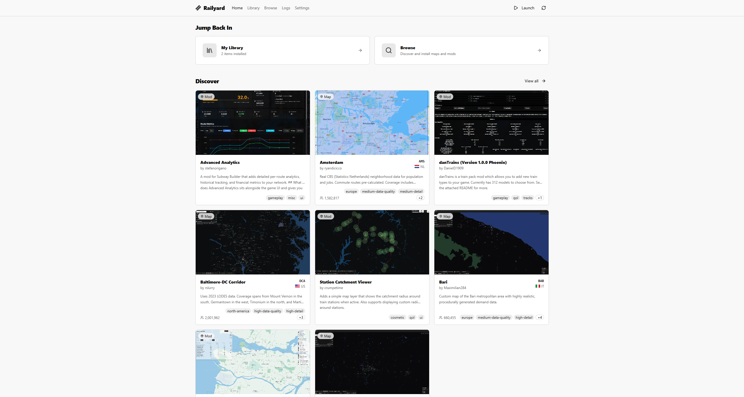 Railyard documentation preview